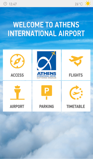 Photo of ATH Airport App application