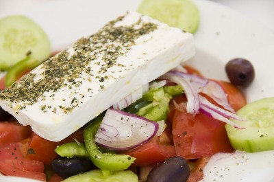 Traditional Greek salad