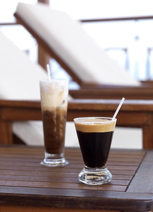 espresso freddo and cappuccino freddo