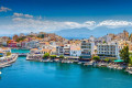 The Town of Agios Nikolaos in Crete