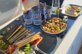 Greek delicacies will accompany your cruise