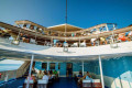 The deck of the Anna Maru cruise ship