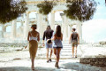 Exploring the Temple of Aphaea in the island of Aegina