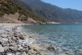 Agia Roumeli beach awaits for you at the end of Samaria Gorge for a refreshing swim