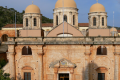 The facade of the Monastery of Agia Triada