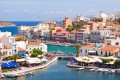Agios Nikolas city, Crete island