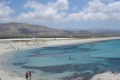 Agios Prokopios is the most famous beach on the island of Naxos
