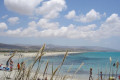 The beach of Agios Prokopios in Naxos is favored by the locals
