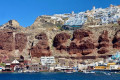 The bay of Ammoudi in Santorini