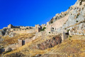 The walled gates of Acrocorinth
