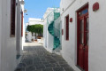 Cycladic alley in the town of Apollonia