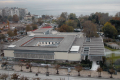 Aerial view of the Archaeological Museum of Thessaloniki