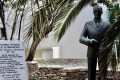 Statue of a poet in Artemonas