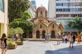 Kapnikarea church on Ermou street, Athens