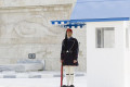 Greek Evzonas guard in the Tomb of the Unknown Soldier