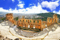 The theater of Herodes Atticus now operates as an opera house in the heart of Athens