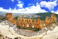 The Odeon of Herodes Atticus in Athens is now housing operas