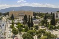 Panoramic view of Syntagma square, Athens