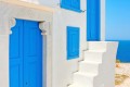 Beautiful picturesque blue and white house, Sifnos island