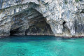 Sea caves in Pelion