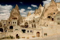 These cave dwellings are incredible man-made structures in Cappadocia 