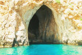 Sea cave in Gramvousa