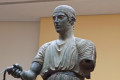 The Bronze Charioteer in Delphi Museum