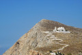 The Church of Panagia at the top of the hill in Chora, Folegandros