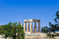 The ancient Temple of Apollo in Corinth
