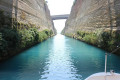 The still waters of the Corinth Canal