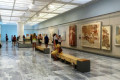Exhibits of the Minoan civilization in the Archaeological Museum of Heraklion