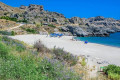 You will board the boat to Preveli in Damnoni Beach, shown here