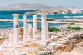 Ancient columns in Delos