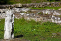 Statue in Dion Archaeological Park, Mount Olympus