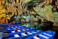 Inside the Diros Caves