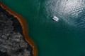 View of the catamaran from above