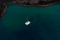 View of the catamaran from above