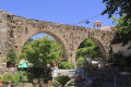 The aqueducts in the village of Elos in West Crete