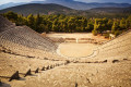 Sunset on the Theater of Epidaurus