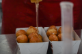 Fried dough with Greek honey, or as it is known around these parts, loukoumades