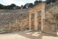 The entrance to the iconic Theater of Epidaurus