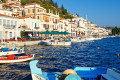 Fishing boats on the port of Gythio