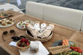 Enjoy local delicacies as you cruise along!