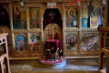 Inside the monastery of Roussianou