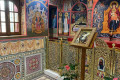 Inside the monastery of Roussianou