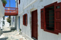 A traditional alley in the village of Kastro