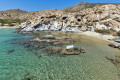 Panoramic view of the Kolymbithres beach in Paros