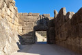 The Lion Gate entrance of Mycenae archaeological site, Peloponnese