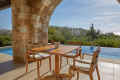 Infinity pool in Costa Navarino