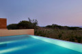 Oudoor pool in Costa Navarino